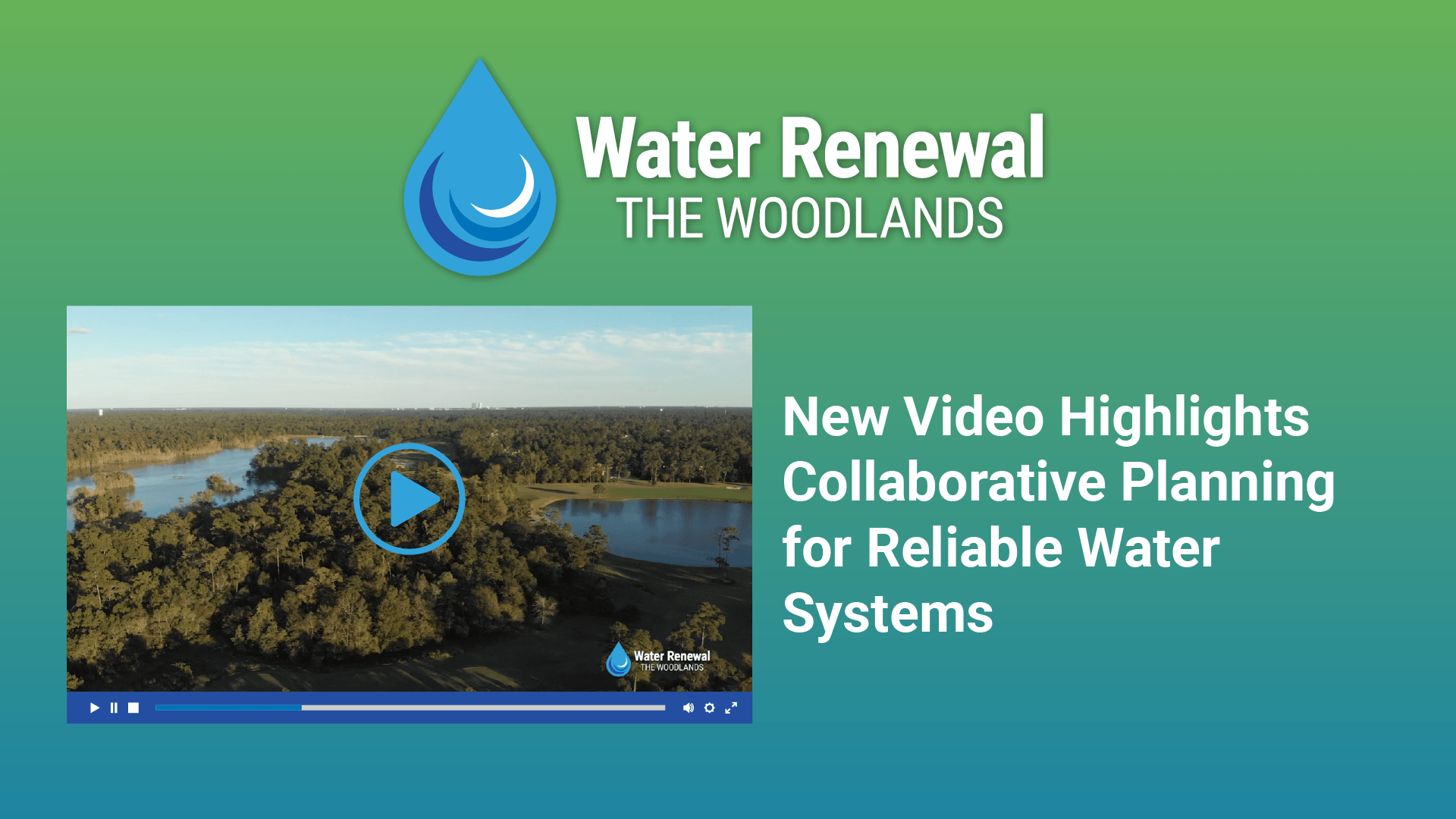 New Video Highlights Collaborative Planning for Reliable Water Systems